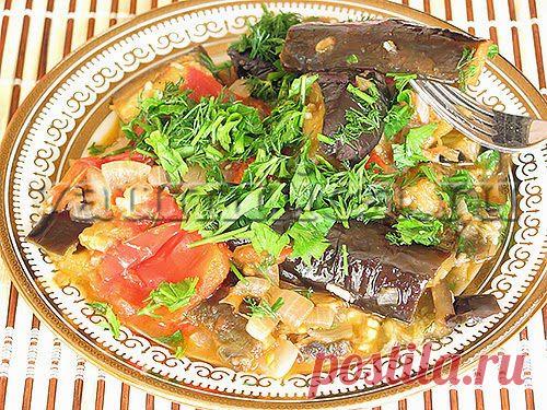 Тушёные баклажаны с овощами – рецепт с  Лето – это пора свежих овощей,…