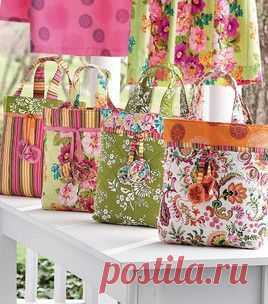 Free Quilted Tote Bag Sewing Patterns