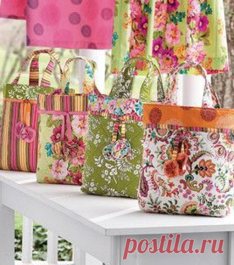 Free Quilted Tote Bag Sewing Patterns