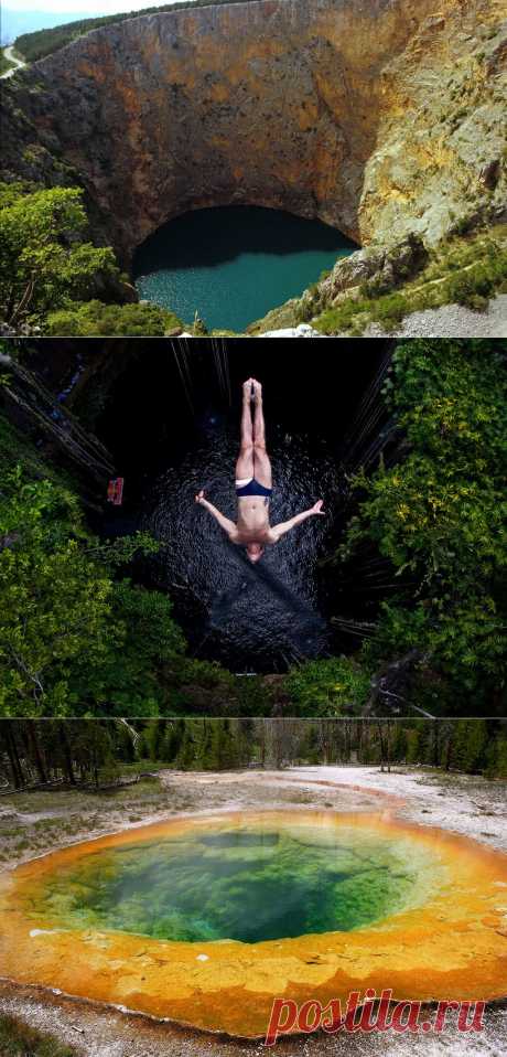 ФотоТелеграф » Самые живописные провалы в земле