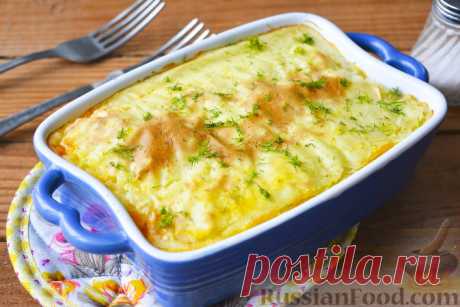 Рецепт: Запеканка из картофеля и фарша на RussianFood.com