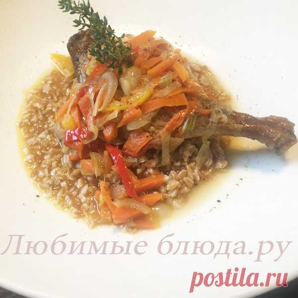 Утиная ножка конфи рецепт