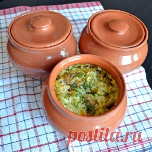 Потрясающий плов в горшочках - методика приготовления несколько нестандартная