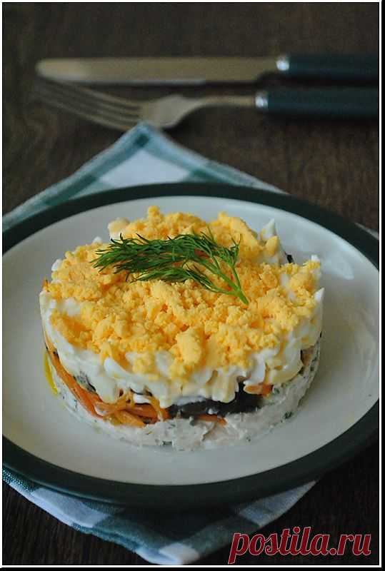 Очень вкусный и сытный "Королевский салат". Он же - "Зимний".