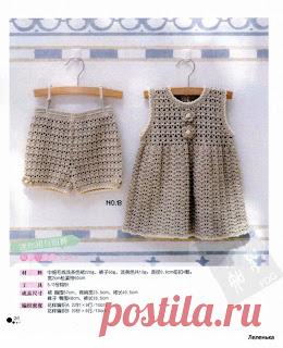 Pro вязания крючком Напитки: Маленькие платья вязаные