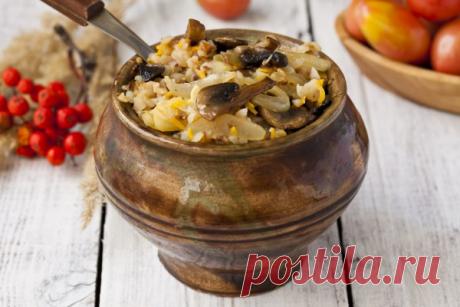 Рождественский пост 2014-2015: Гречневая каша с овощами