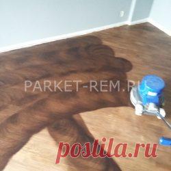 Тонировка паркета | Циклевка паркета