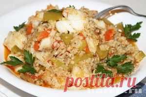 Пшеничная каша с рыбой по-астрахански | Харч.ру