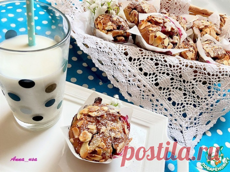 Идеальные сливовые маффины Кулинарный рецепт