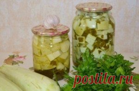 Консервируем кабачки