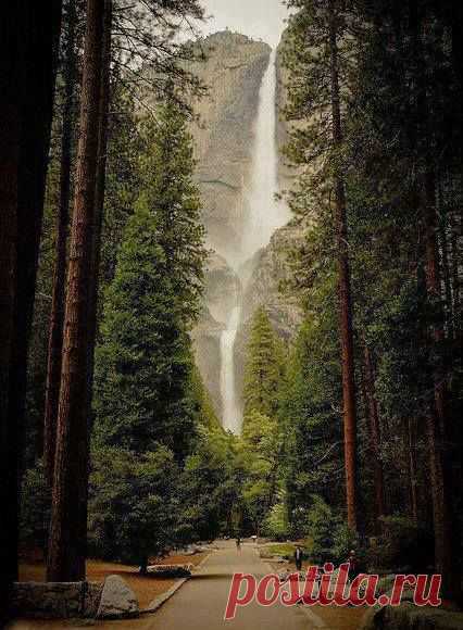 12 Amazing Places That Everyone Should Visit One Day - Yosemite Falls, California |  Найдено на сайте hitfull.com.