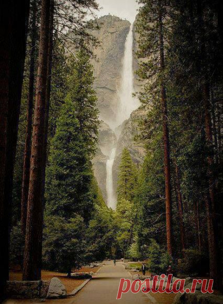 12 Amazing Places That Everyone Should Visit One Day - Yosemite Falls, California |  Найдено на сайте hitfull.com.