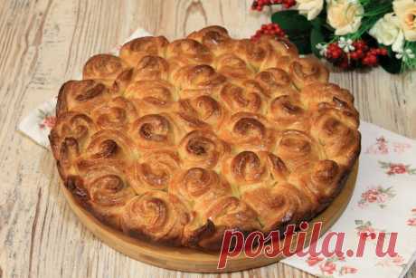 Очень вкусный творожный "Булочный" пирог: как говорят, просто тает во рту | Я Готовлю... | Яндекс Дзен