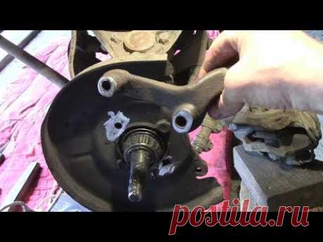 Самый простейший , самодельный съёмник рулевых наконечников и шаровых опор , своими руками. - YouTube