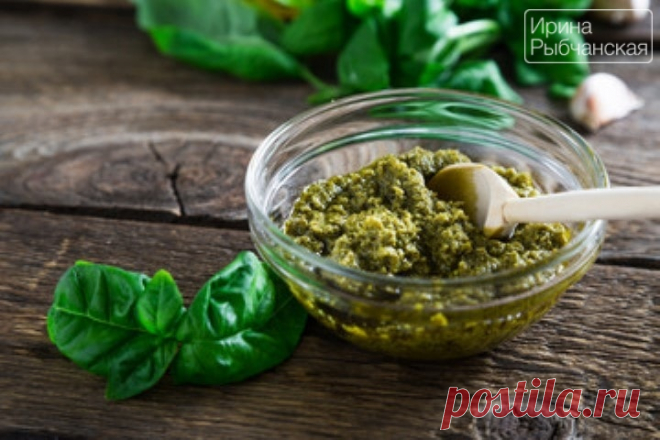 Классический рецепт песто с тонкостями приготовления
