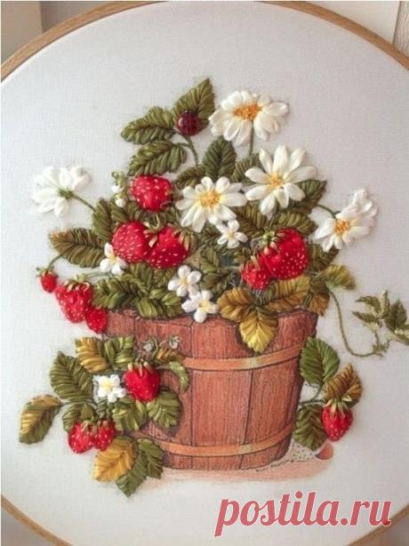 Вышила маме на 50-летие