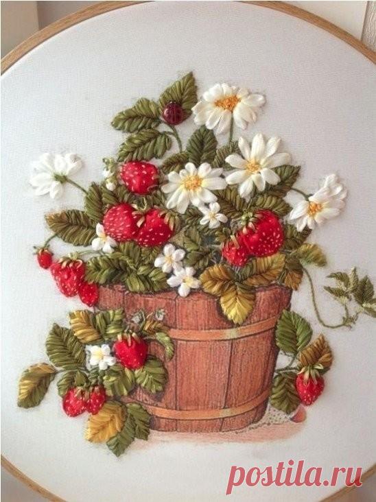 Вышила маме на 50-летие