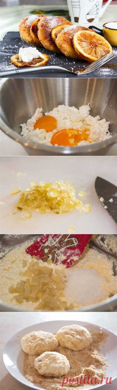 Яркие и ароматные лимонные сырники — Вкусные рецепты