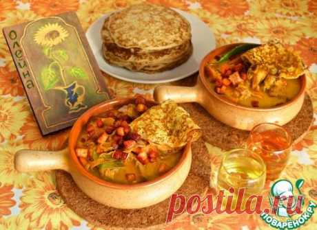 Соус к блинам из мяса и грибов &quot;Мачанка&quot; - кулинарный рецепт