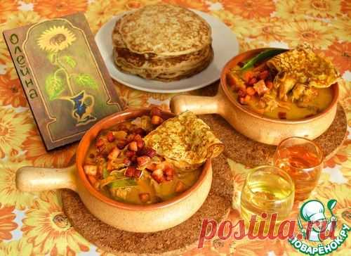 Соус к блинам из мяса и грибов "Мачанка" - кулинарный рецепт
