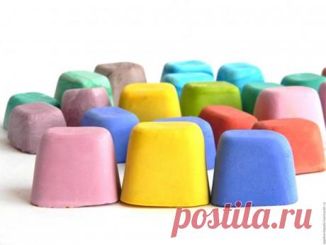 Мелки для асфальта своими руками - Ярмарка Мастеров - ручная работа, handmade