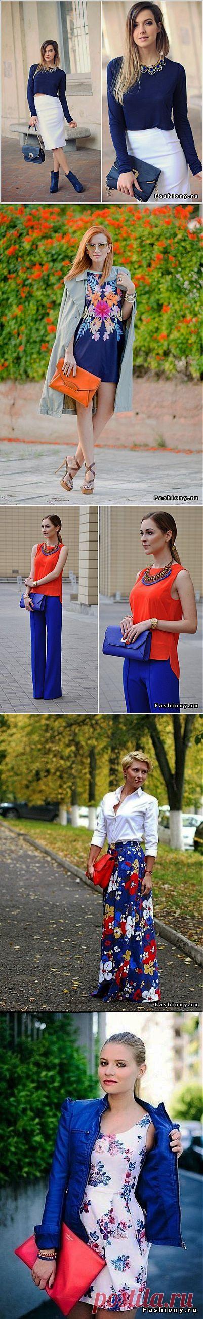 Как носить синий цвет? Модные советы | Мода