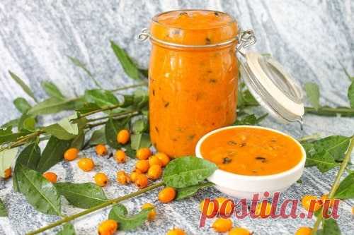 Облепиха с сахаром на зиму – 5 рецептов с фото (без варки
