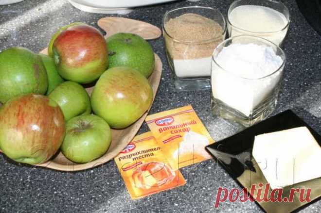 Простой рецепт вкусного яблочного пирога — Домашний уют