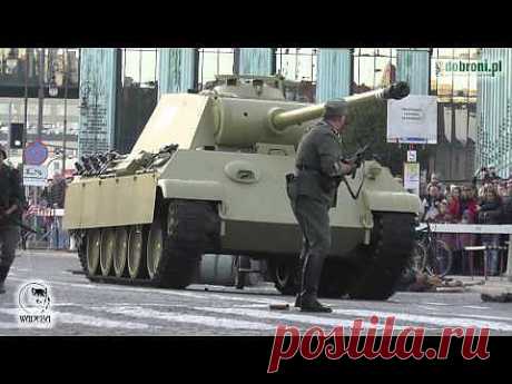 PzKpfw V &amp;quot;Panther&amp;quot; (Sd.Kfz.171) Panzerkampfwagen V (Pantera czołg) 1942 - 1945 (replica) - YouTube