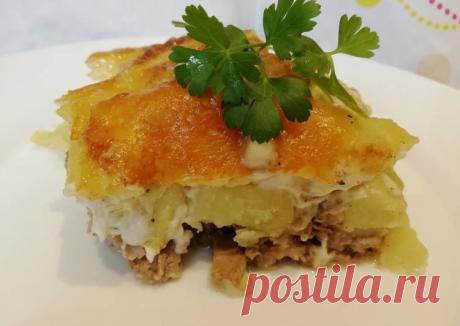 Запеканка с фаршем и грибами - пошаговый рецепт с фото. Автор рецепта Татьяна 🌳 . - Cookpad