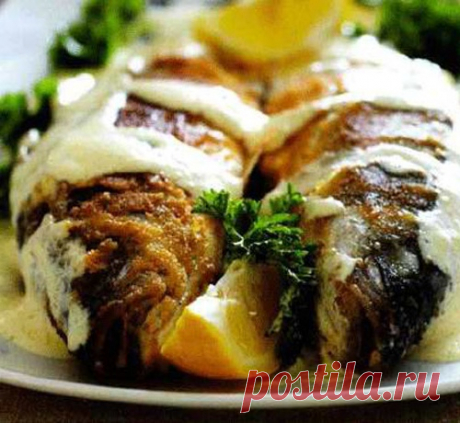 Очень вкусные караси в сметане
