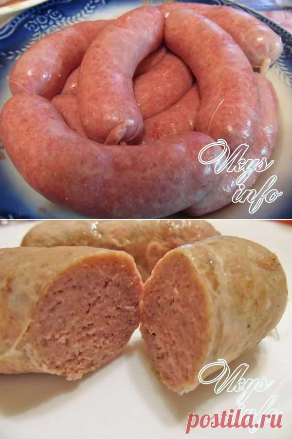 Сардельки в домашних условиях рецепт пошаговый с фото