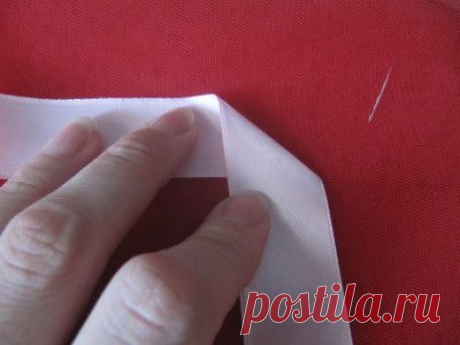 Как сделать цветок из ленты | Красивые пышности