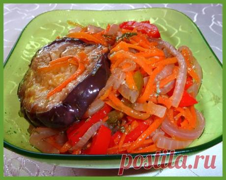 Вкусная овощная закуска-салат "Баклажан + Кабачок". Кулинар.ру – более 100 000 рецептов с фотографиями. Форум.