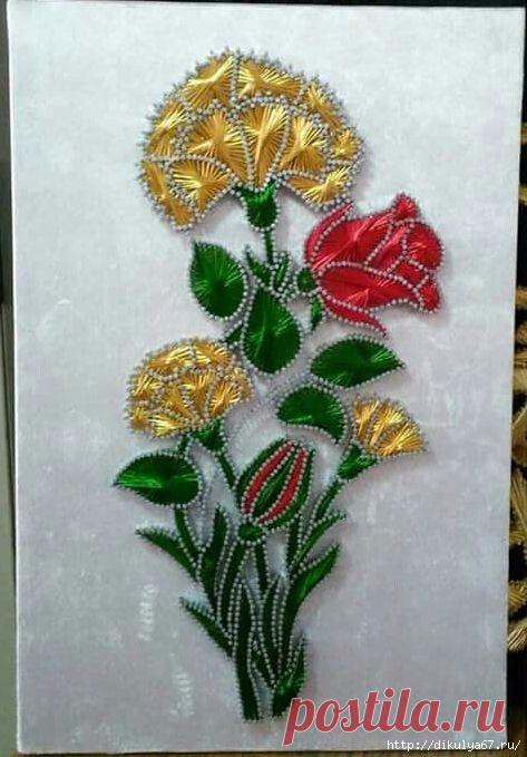 Картины в технике изонить