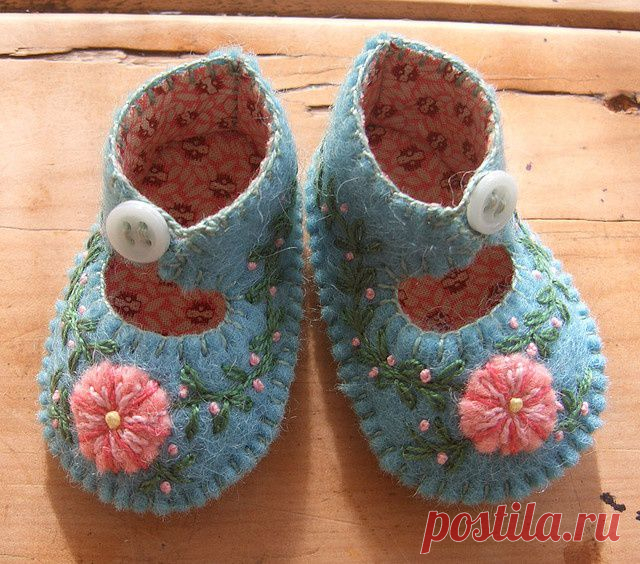 Felted baby shoes | So (Sew) Handmade