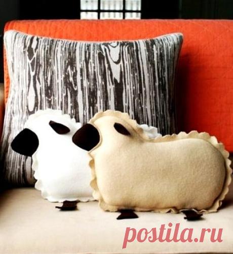 Декоративные подушки Овечки