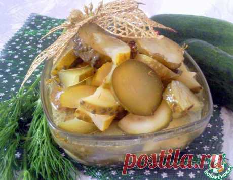 Салат &quot;Огурцы с укропом&quot; (на зиму) – кулинарный рецепт