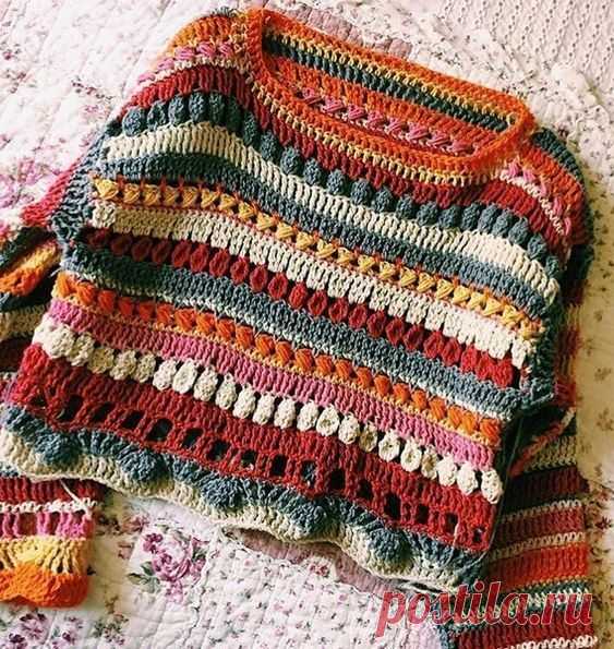Blusas SEM RECEITAS (somente ideias). Fotos: Pinterest/instagram. Desconheço a autoria dos trabalhos. | Letras e Artes da Lalá | Bloglovin’