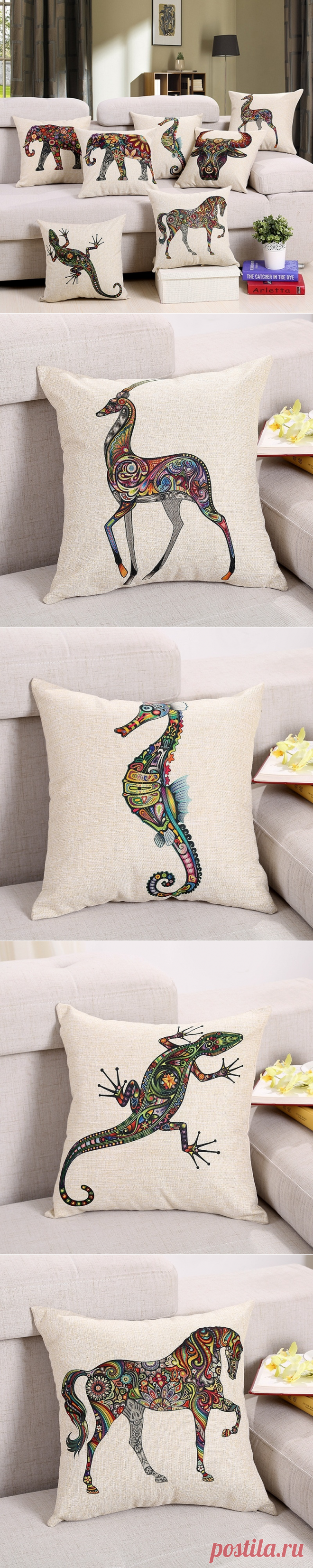 Красочные Богемия Чехлы для подушек из хлопка и льна невидимые молнии диван автомобиль диван кресло Пледы Подушки Детские случае Главная Декоративные Подушки Детские крышка купить на AliExpress