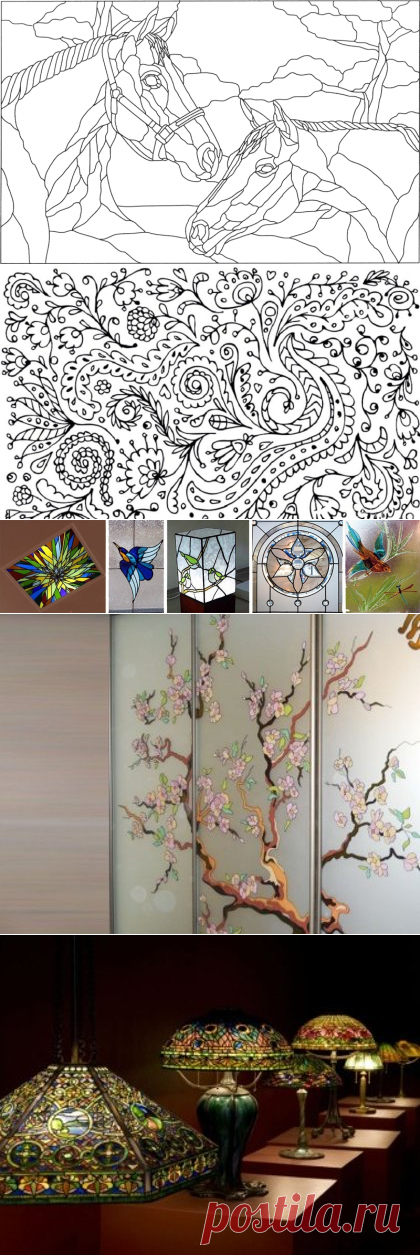 Трафареты и пленка для витражей: цветы, бабочек, картинки, детские, с рисунком (86 фото) — Этотдом