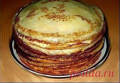 Cook it - вкусные рецепты Вкуснее только у мамы!: Бабушкины тонкие блины на молоке
