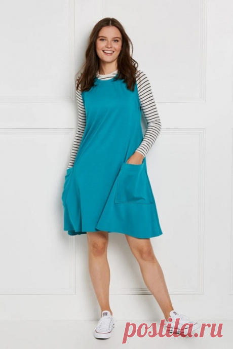 Платье
#Готовые_выкройки на размеры XS-XL