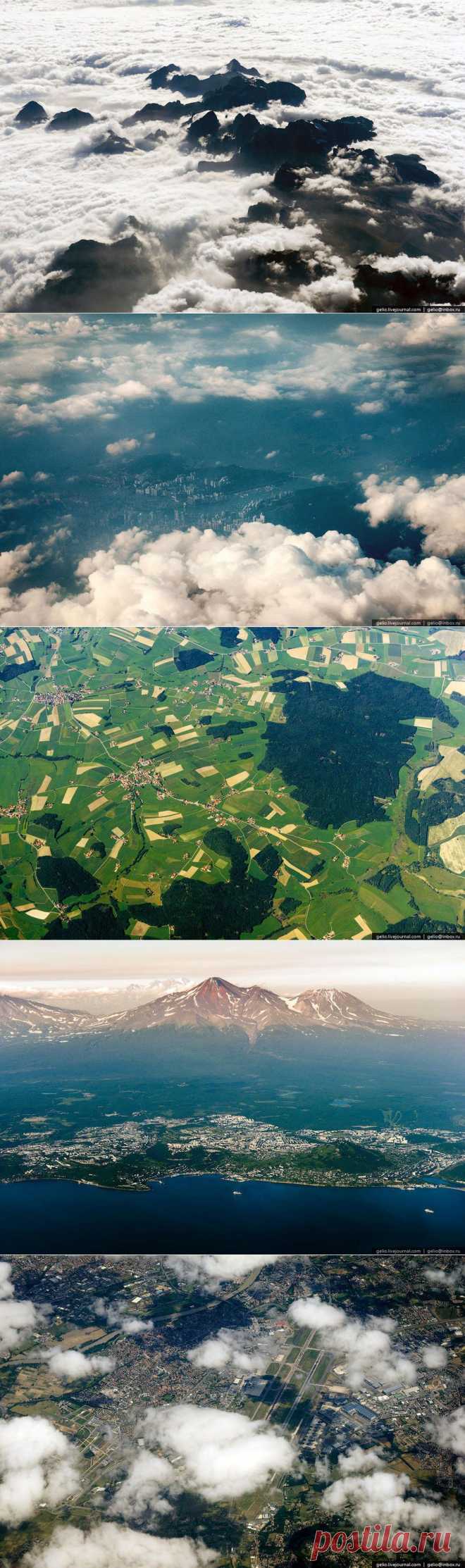 » Земля из окна самолета в 2013 году Это интересно!