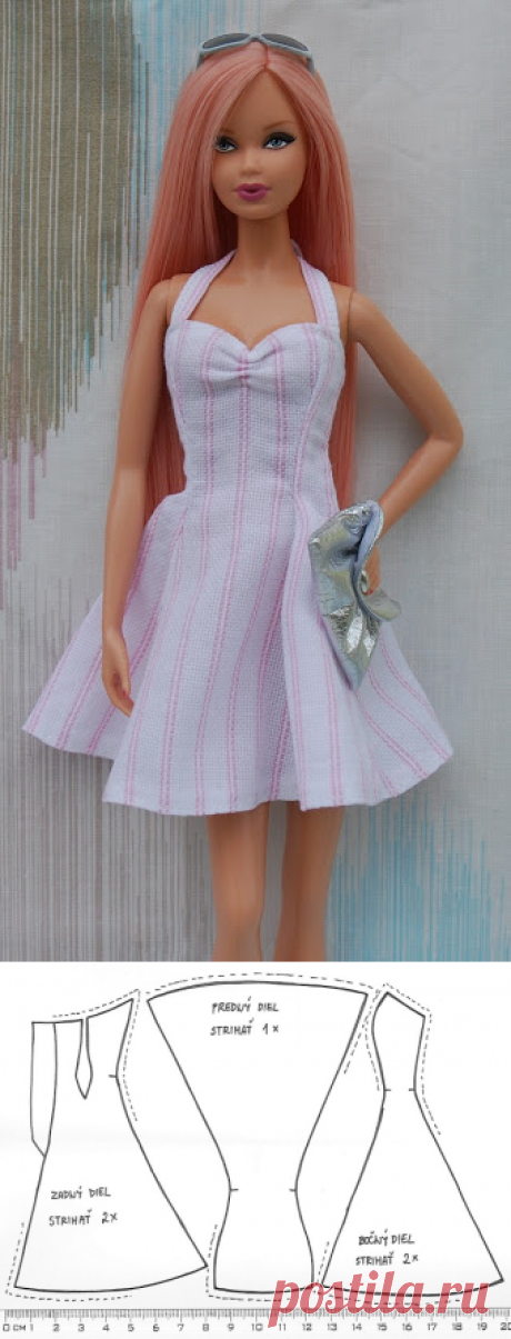 Nenca - zberateľské barbie a tvorba: Letné šaty