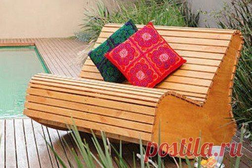 скамья качалка