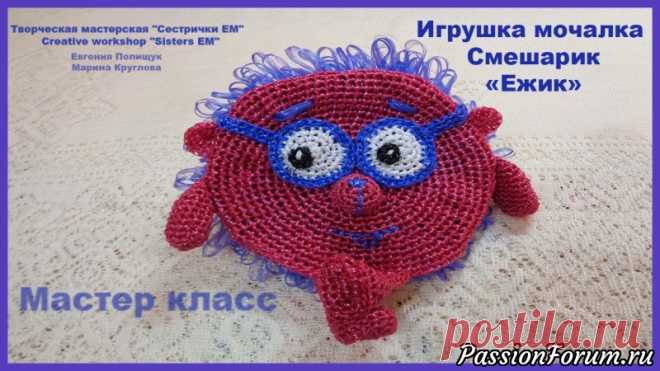 МК Игрушка-мочалка Смешарик 