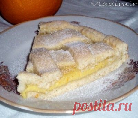 Апельсиновый пирог (тарт)