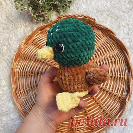 Уточка амигуруми крючком: описание вязания - AmiguRoom