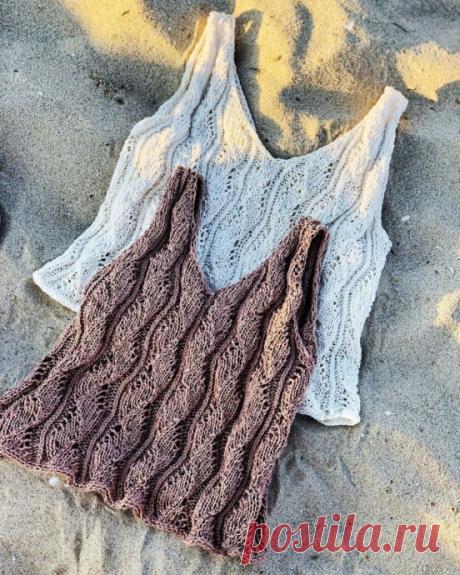 Узор для летней майки спицами Сейчас всем нам, как никогда, нужна поддержка. Что мы, рукодельницы, можем сделать? Конечно же, наполнять пространство вокруг себя добром и созиданием. Давайте продолжать заниматься творчеством, вязать, вдохновлять и поддерживать своих коллег по творчеству! Делитесь своими работами,...